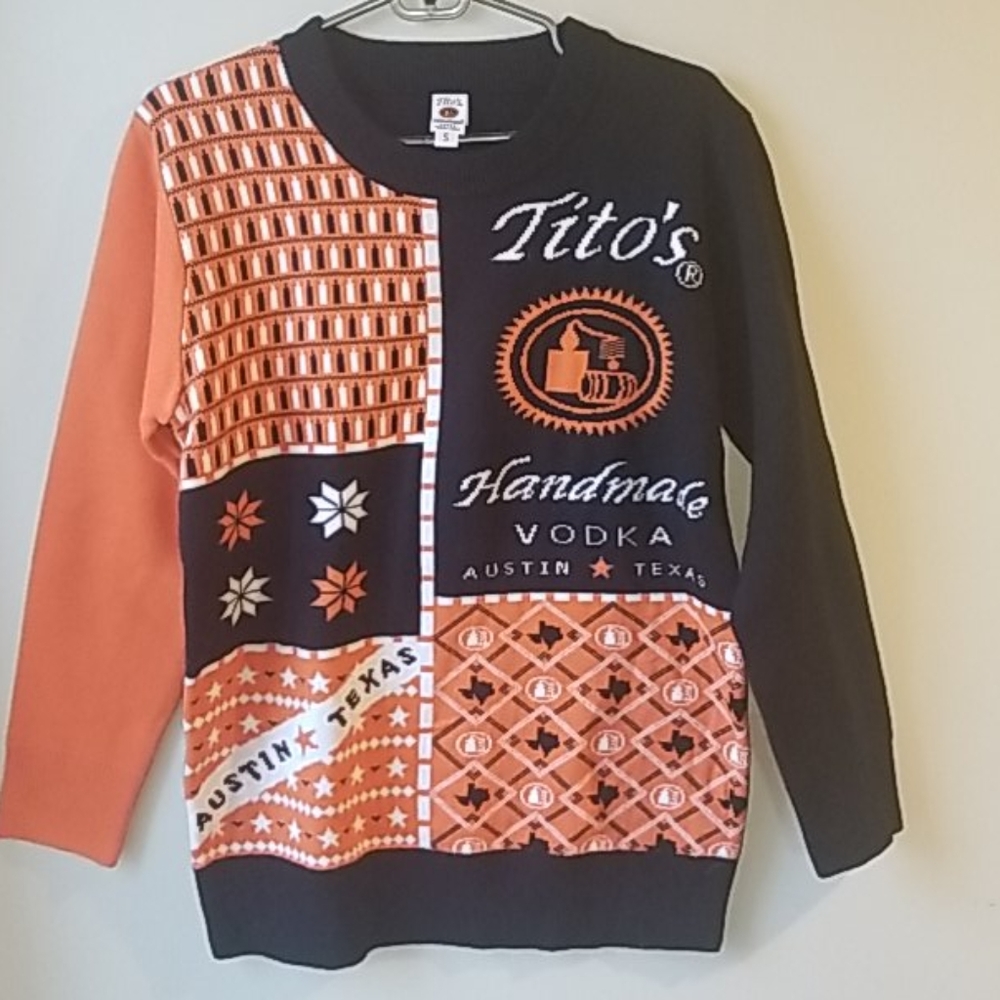 Tito's Vodka Ugly Christmas Sweater